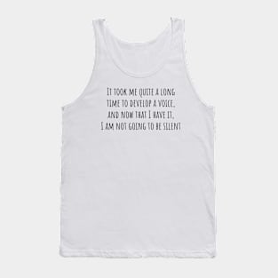 A Voice Tank Top